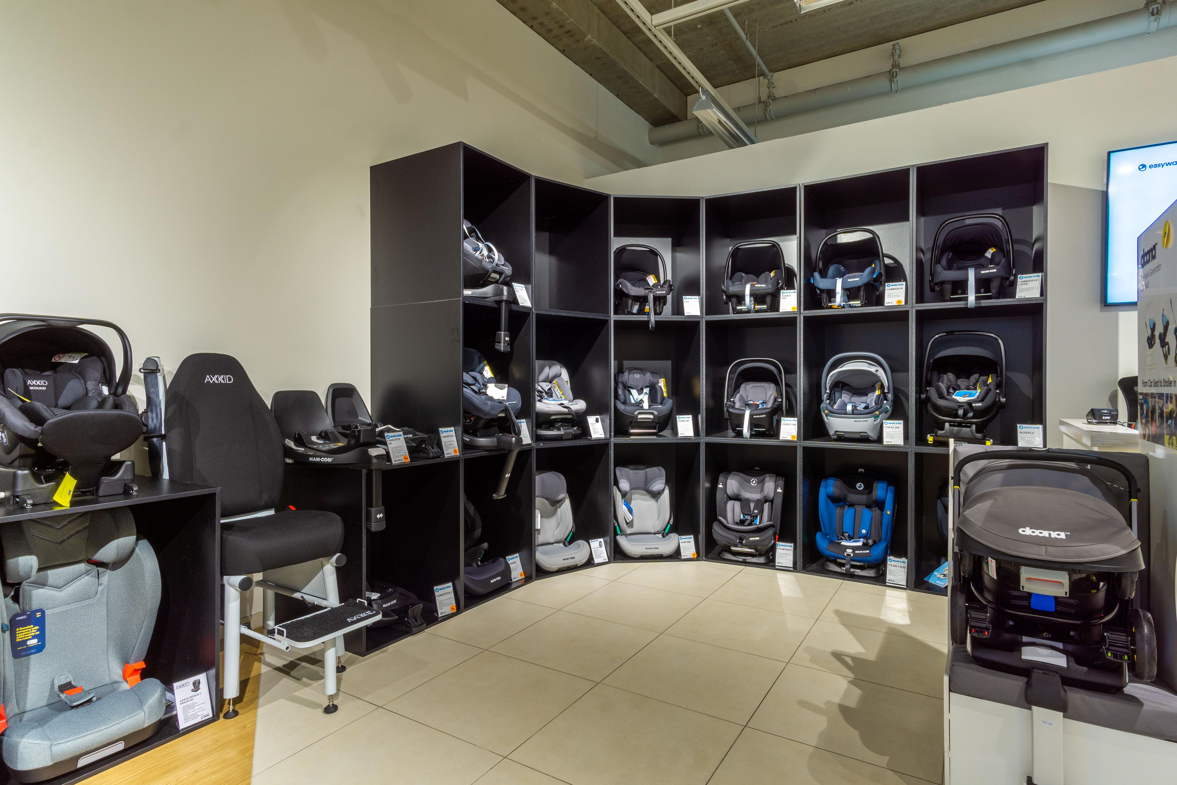 View of Baltbaby store in Kvartal shopping centre.